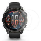Garmin Fenix 8 43mm Hærdet Skærmbeskyttelsesglas - 2x - Gennemsigtig