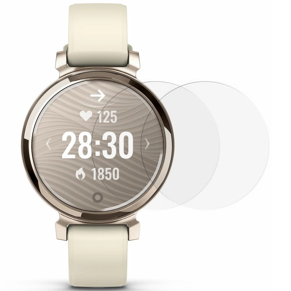 Garmin Lily 2 Active Hærdet Skærmbeskyttelsesglas - 2x - Gennemsigtig