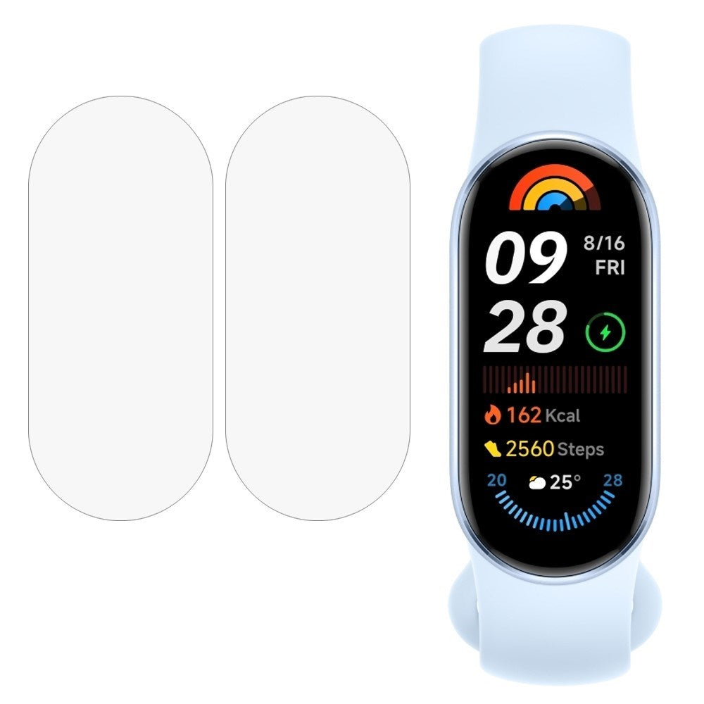 Xiaomi Smart Band 10 Skærmbeskyttelse 2 stk. - Gennemsigtig