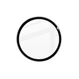 Garmin Vivoactive 6 Skærmbeskyttelse - Film - Gennemsigtig / Sort Kant