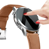 Garmin Vivoactive 6 Skærmbeskyttelse - Film - Gennemsigtig / Sort Kant