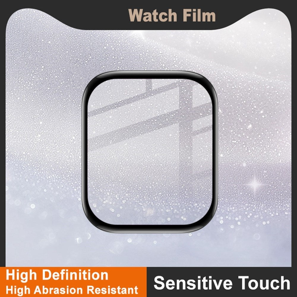 Huawei Watch Fit 4 IMAK Skærmfilm - Gennemsigtig / Sort Kant