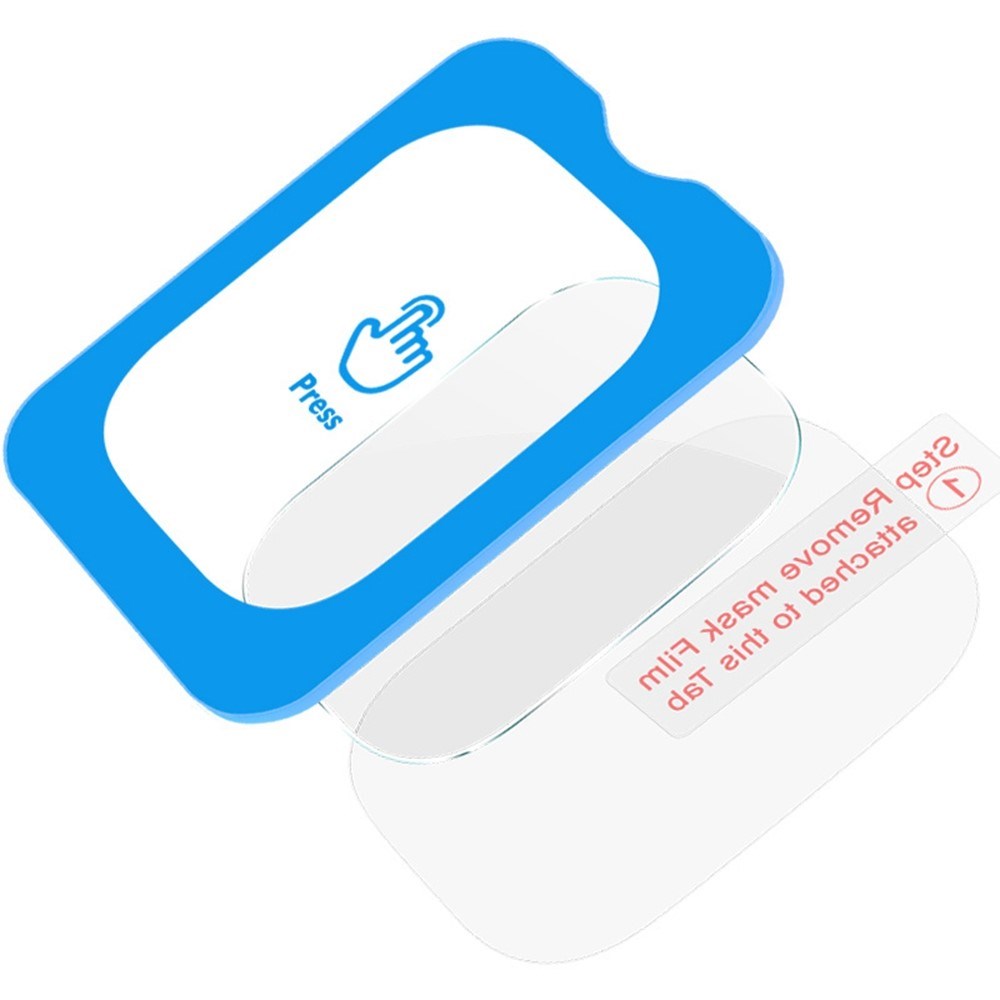 Huawei Watch Fit 4 Pro IMAK Hærdet Glas inkl. Installationsramme - Gennemsigtig