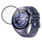 Huawei Watch 5 (46mm) Skærmfilm - Gennemsigtig / Sort Kant