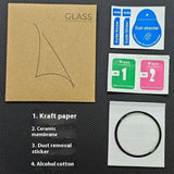 Google Pixel Watch 4 (41mm) Plastik Skærmbeskyttelse - Gennemsigtig / Sort Kant