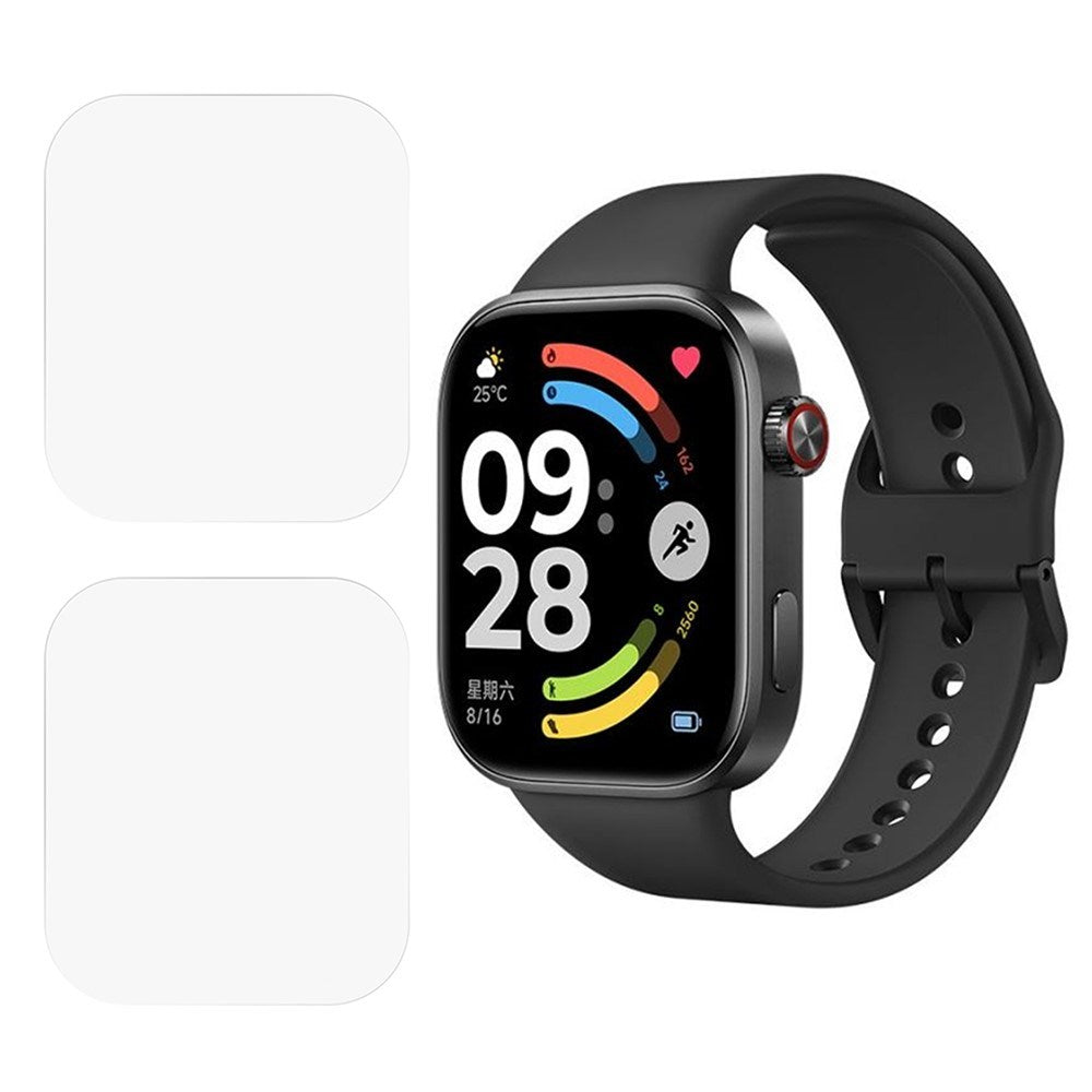 Xiaomi Redmi Watch 6 Beskyttelsesfilm - 2 stk. - Gennemsigtig