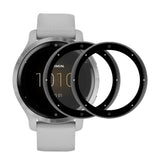 Garmin Venu 2S ENKAY Beskyttelsesglass - Skjermbeskytter 2 stk. - Gjennomsiktig / svart