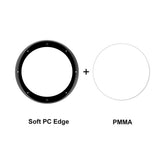 Garmin Venu 2S ENKAY Beskyttelsesglass - Skjermbeskytter 2 stk. - Gjennomsiktig / svart