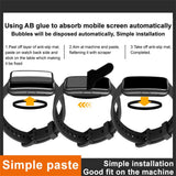 Huawei Band 11 Pro IMAK Beskyttelsesfilm - Gennemsigtig / Sort Kant