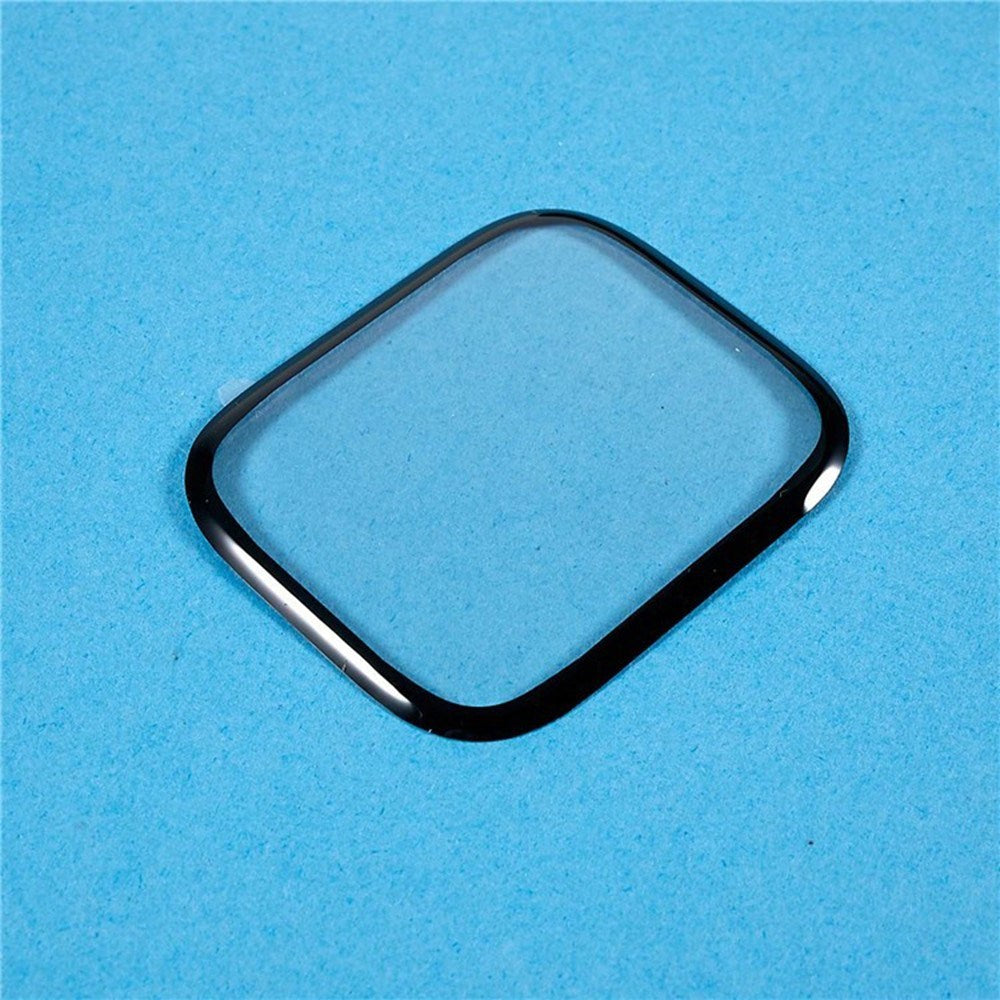 Apple Watch 12 (46mm) Full Fit Beskyttelsesfilm - Gennemsigtig / Sort