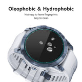 Garmin Fenix ​​​​7 ENKAY Skjermbeskytter i herdet glass - 2 stk. - Gjennomsiktig