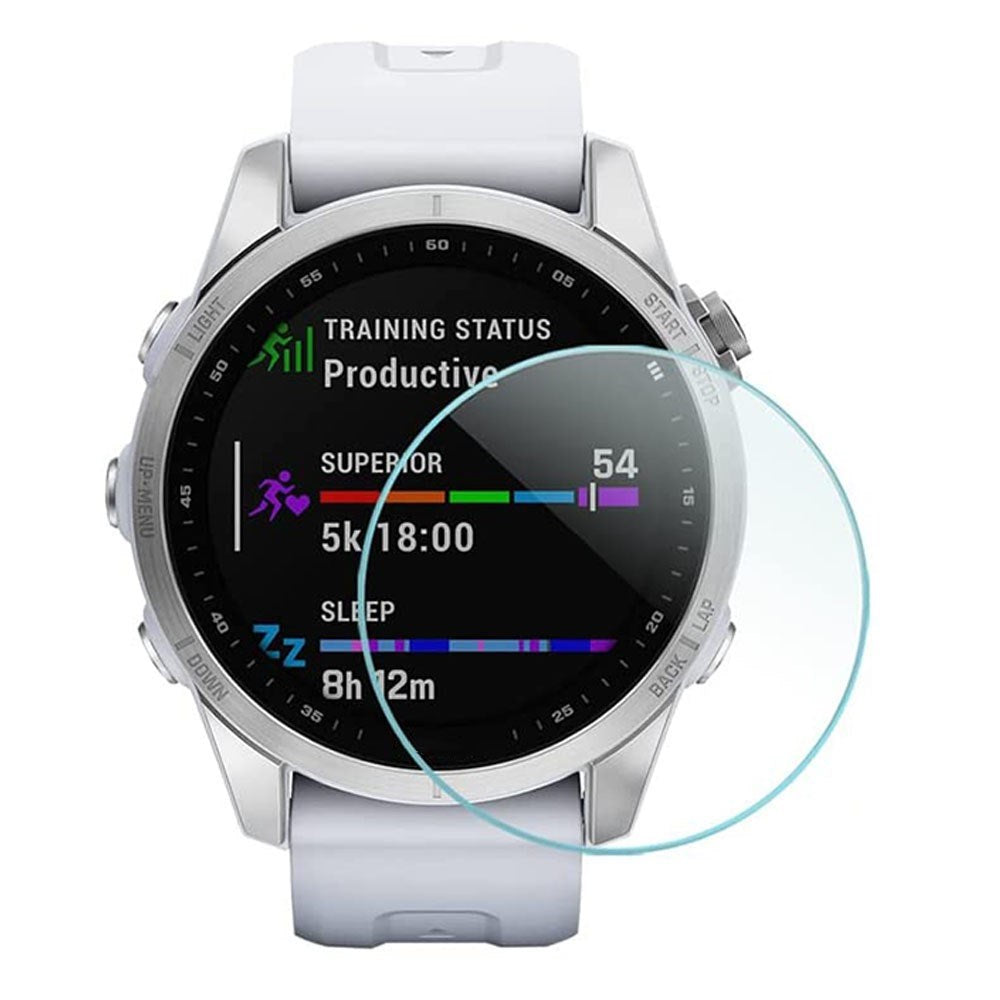Garmin Fenix 7S Hærdet Beskyttelsesglas - Gennemsigtig