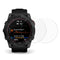 Garmin Fenix ​​​​7X Arc Edge skjermbeskytter - herdet glass - 2 deler - Gjennomsiktig