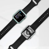 Apple Watch Ultra 1/2 (49 mm) etui av hardplast m. Innebygd skjermbeskytter - Grønn / Sølv