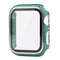 Apple Watch Ultra 1/2 (49 mm) etui av hardplast m. Innebygd skjermbeskytter - Grønn / Sølv