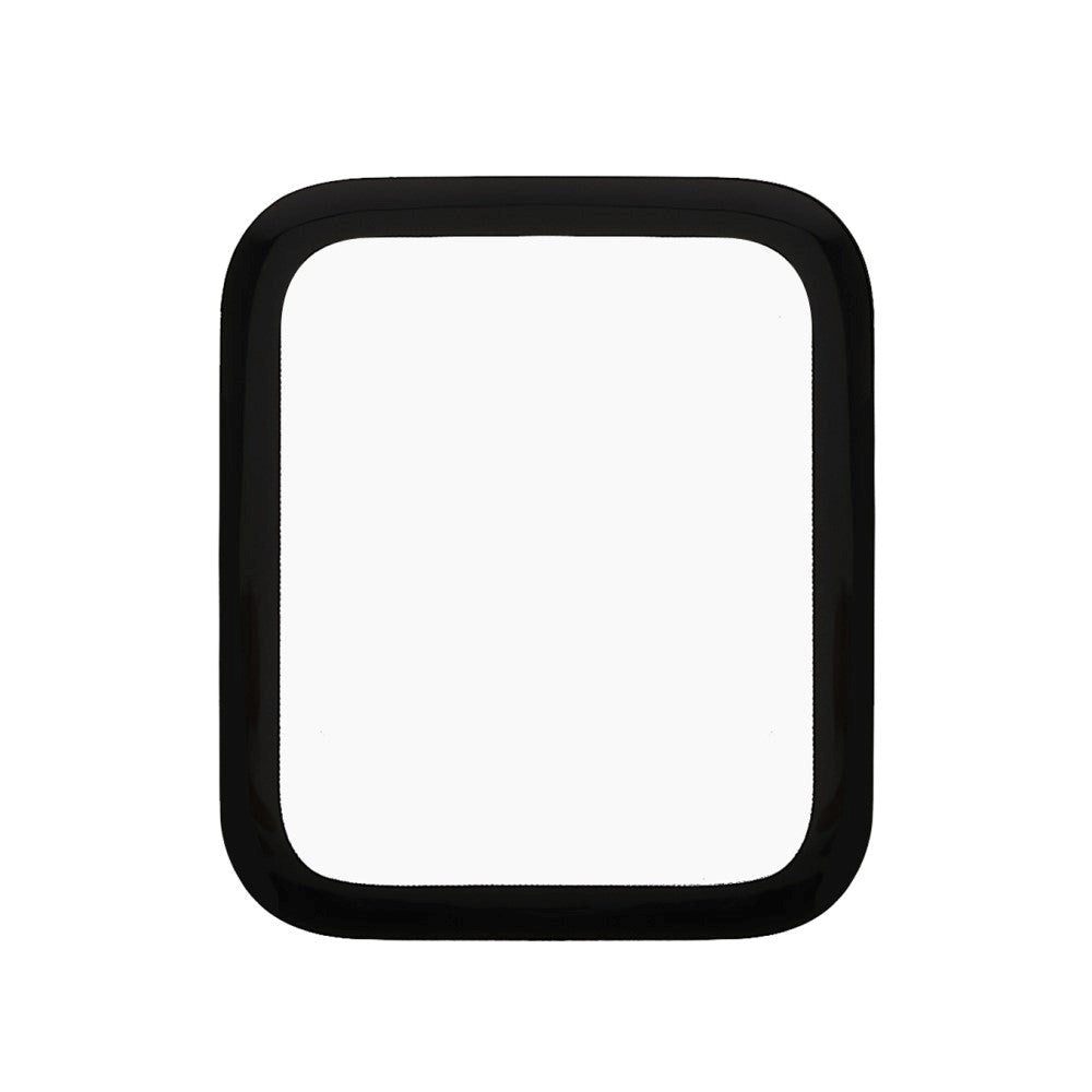 Apple Watch SE/6/5/4 (44mm) PMMA skjermbeskytter - svart kant