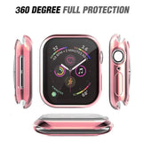 Apple Watch Ultra 3 / 2 / 1 (49mm) Plast Cover m. Skærmbeskyttelse - Lyserød