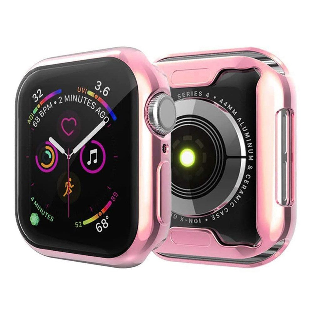 Apple Watch Ultra 3 / 2 / 1 (49mm) Plast Cover m. Skærmbeskyttelse - Lyserød