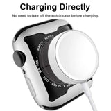 Apple Watch Ultra 3 / 2 / 1 (49mm) Plast Cover m. Skærmbeskyttelse - Sølv