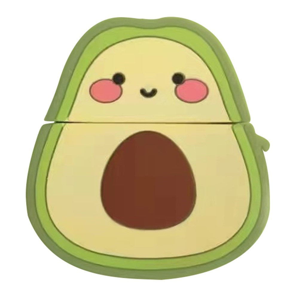 Cartoon Silikone Cover - AirPods (1 & 2. gen.) - Avocado