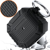 Airpods 4 støtsikkert ekstra beskyttelsesdeksel - svart