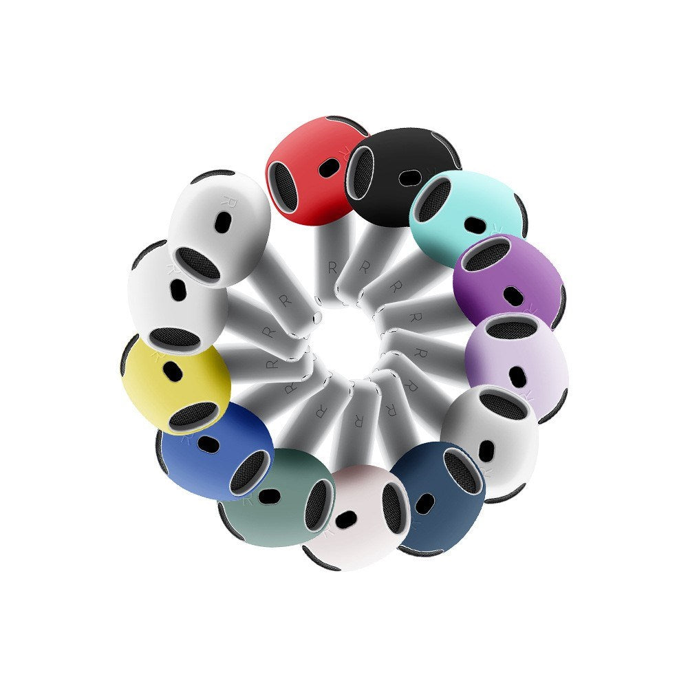 Silikone Cover - Apple AirPods (4. gen.) Ørepropper - Sort