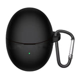 Huawei FreeBuds 6 Silikone Case m. Karabinhage - Sort