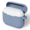 Apple AirPods Pro (3. gen.) Cover m. Karabinhage - Silikone - Blågrå