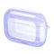 Apple AirPods Pro (3. gen.) Transparent Plast Cover - Gennemsigtig / Lilla