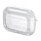 Apple AirPods Pro (3. gen.) Transparent Plast Cover - Gennemsigtig / Glitter