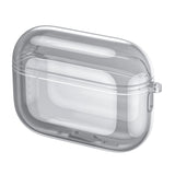 Apple AirPods Pro (3. gen.) Transparent Plast Cover - Gennemsigtig / Sort