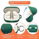 Honor Earbuds 4 Silikone Cover - Karabinhage - Grøn
