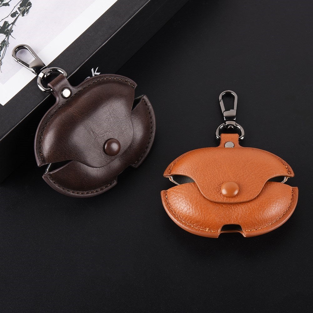 Huawei FreeBuds Pro 5 / 4 / 3 Cover i Kunstlæder - Mørkebrun