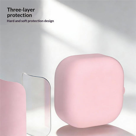 Samsung Galaxy Buds 4 / 4 Pro Silikone Cover m. Karabinhage - Blå