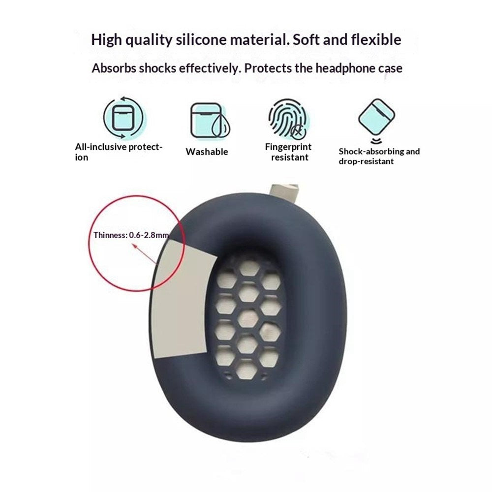 Silikone Cover til Sony WH-1000XM6 Headset - Grå