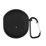 OnePlus Buds silikondeksel med karabinkrok - Svart