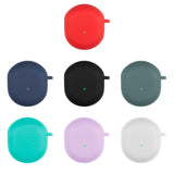 OnePlus Buds silikondeksel med karabinkrok - Hvit