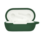 OnePlus Buds Z2 silikondeksel med karabinkrok - Mørkegrønn