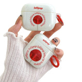 Apple AirPods (3. gen.) Plastdeksel m. Karabinring - "Lollipop"