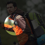 Apple AirPods Pro 2nd Gen (2022) Fleksibelt plastdeksel m. Carbon Look &amp; nøkkelring - svart