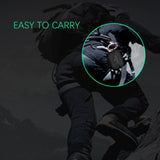 Apple AirPods Pro 2. generasjon (2022) plastdeksel m. Litchi skinn tekstur og nøkkelring - svart