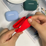 Apple Airpods Pro 2nd Gen (2022) Silikondeksel m. Karabinhage - Svart