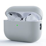 Apple AirPods Pro (2. Gen.) Todelt Silikone Case - Grå