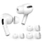 AirPods Pro (1. & 2. Gen.) AHASTYLE Ørepropper - 3 Par - S / M / L - Hvid