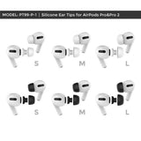 AirPods Pro (1. & 2. Gen.) AHASTYLE Ørepropper - 3 Par - S / M / L - Sort