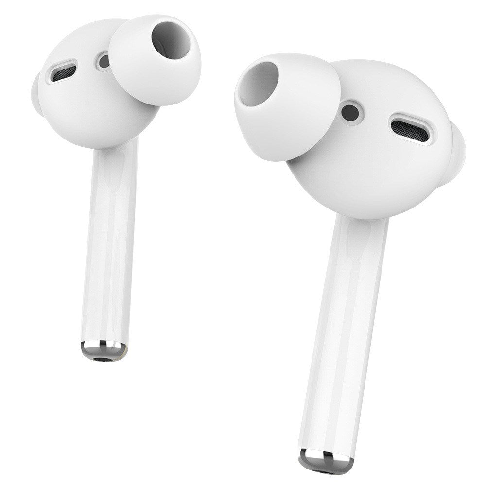 Apple AirPods (1. & 2. Gen) Ørepuder  Str. S m. Opbevaringsetui- 3 Par - Lyserød