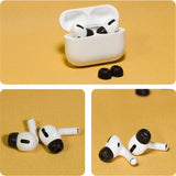 AHASTYLE AirPods Pro (1. & 2. Gen.) WG28 Ørepropper i Memory Foam - Str. S - Sort