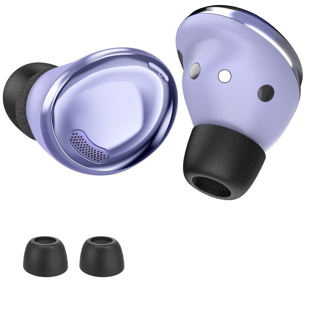 Samsung Galaxy Buds Pro / Buds2 Pro Memory Foam øreplugger deksler - Svart - størrelse L