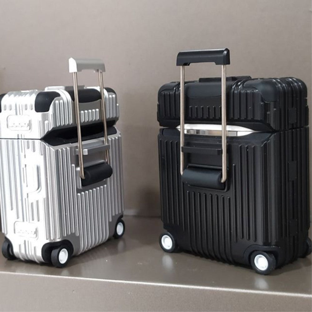 Apple AirPods Pro (1. og 2. gen.) Veske - Koffert - Sølv