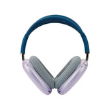 AirPods Max fleksibelt silikondeksel m. Henger Protector - Gjennomsiktig / Svart